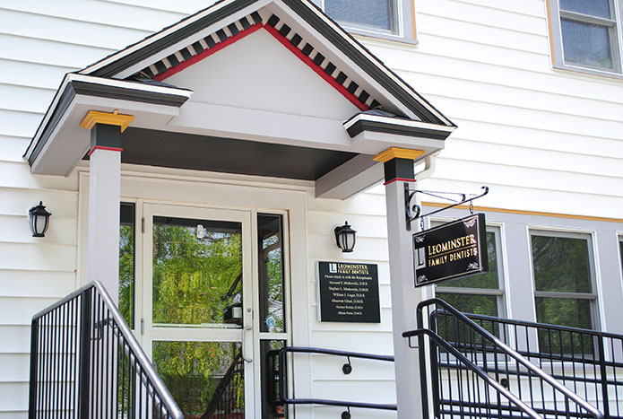 Front entrance of Leominster Family Dentists